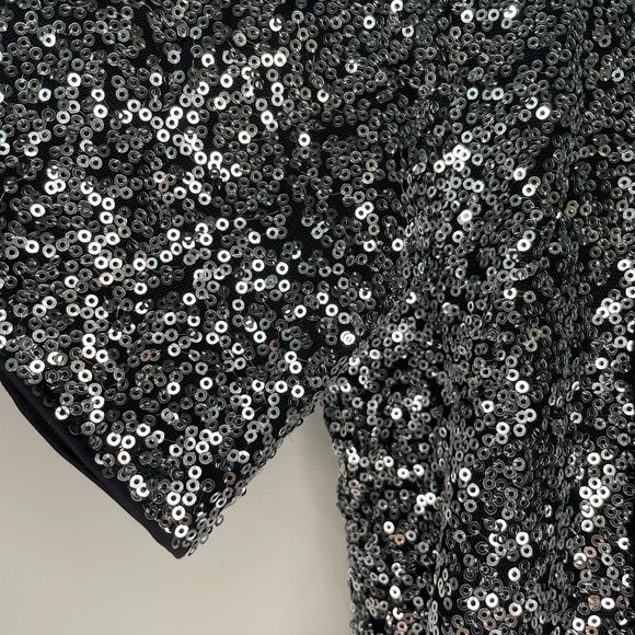 Sequins dress in silver - Picture 5 of 7